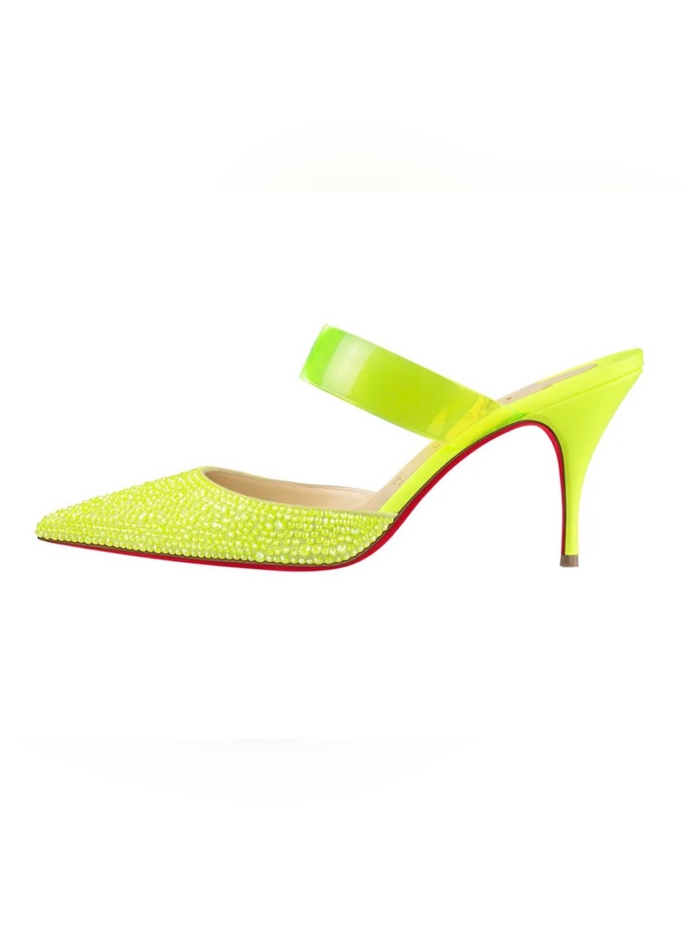 Christian Louboutin PVC Fluo MatT Strass